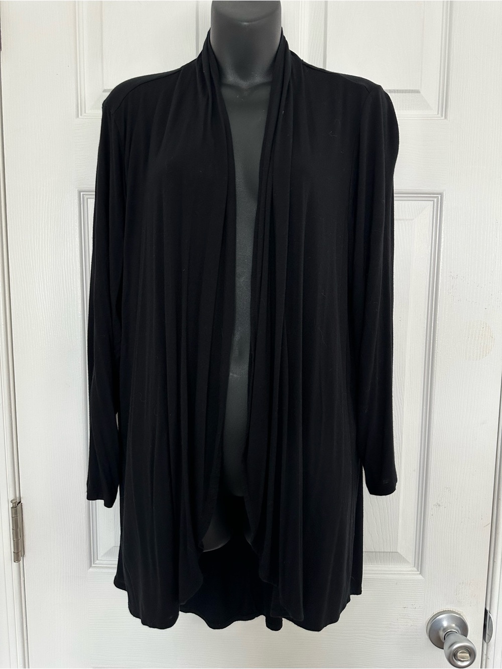 Lane Bryant Black Women's Open Front Cardigan